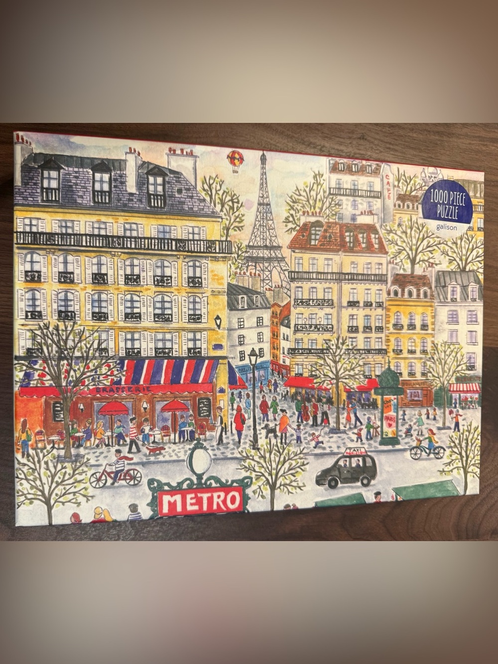 Paris by Michael Storrings 1000-Piece galison Jigsaw Puzzle